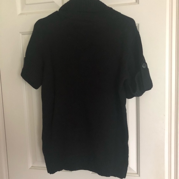 Black ESPRIT short sleeve sweater size S - Picture 5 of 5